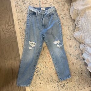 Madewell Classic Denim Mom Jeans